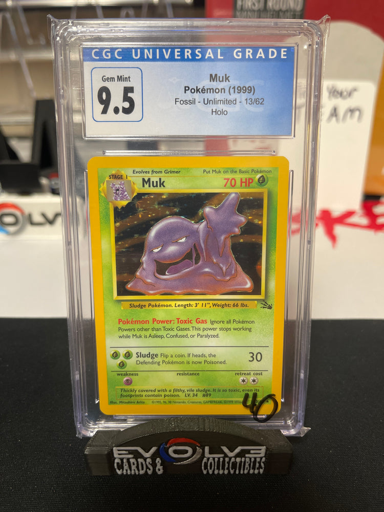 Muk (13/62) [Pokemon: Fossil] CGC 9.5