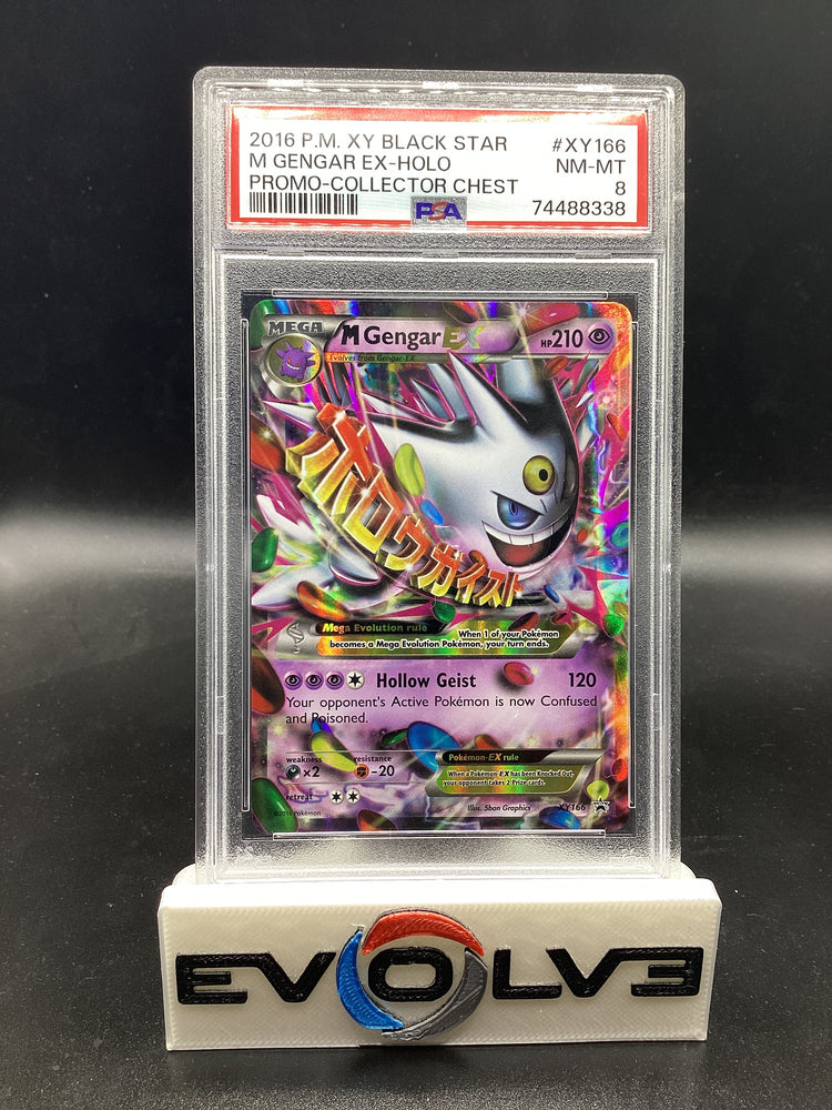 M Gengar EX (XY166) [Pokemon X & Y: Black Star Promos] PSA 8