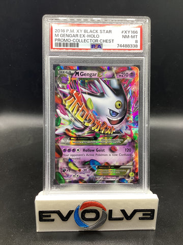 M Gengar EX (XY166) [Pokemon X & Y: Black Star Promos] PSA 8