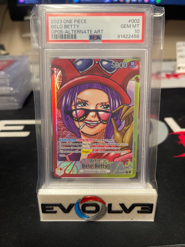 2023 One Piece - Belo Betty OP05 Alt Art - PSA 10