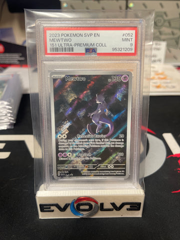 Mewtwo (052) [Scarlet & Violet: Black Star Promo] PSA 9