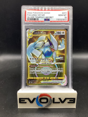 Lugia VSTAR (211/195) [Pokemon Sword & Shield: Silver Tempest] PSA 10