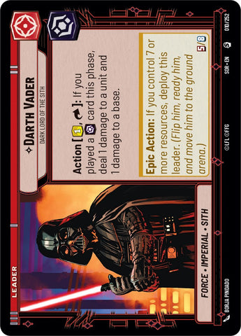 Darth Vader - Dark Lord of the Sith (010/252) [Spark of Rebellion]