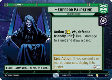 Emperor Palpatine - Galactic Ruler (Hyperspace) (273) [Spark of Rebellion]