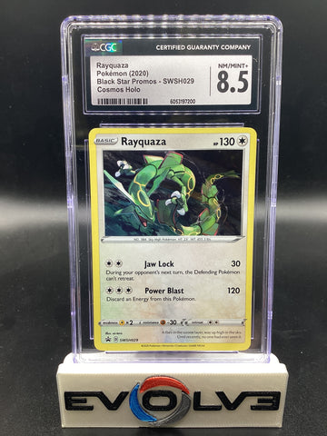 Rayquaza (SWSH029) [Pokemon Sword & Shield: Black Star Promos] CGC 8.5