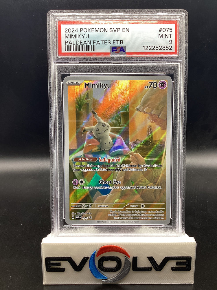 Mimikyu (075) [Pokemon Scarlet & Violet: Black Star Promos] PSA 9