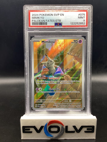 Mimikyu (075) [Pokemon Scarlet & Violet: Black Star Promos] PSA 9
