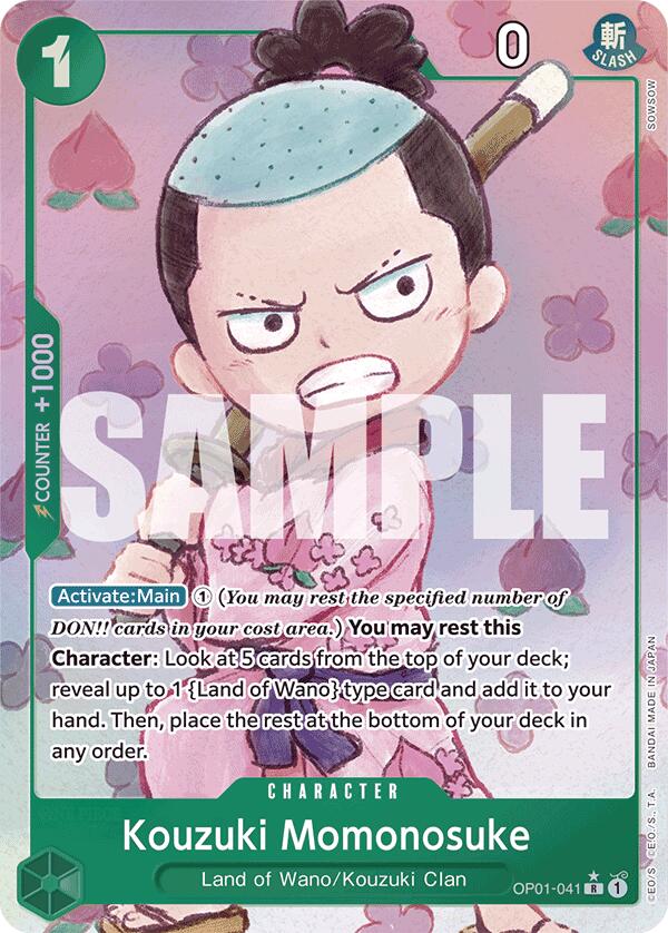 Kouzuki Momonosuke (Alternate Art) [Premium Booster -The Best-]