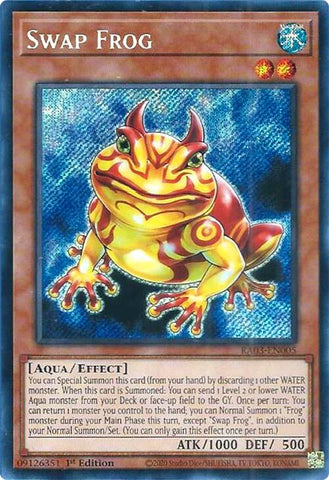 Swap Frog (Secret Rare) [RA03-EN005] Secret Rare