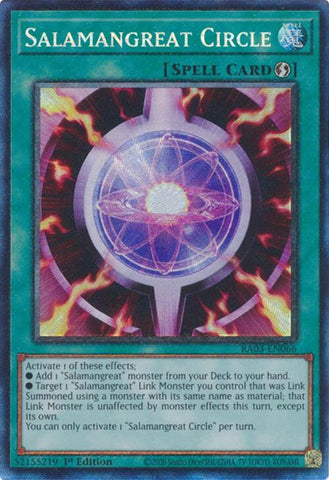 Salamangreat Circle (CR) [RA03-EN066] Prismatic Collector's Rare