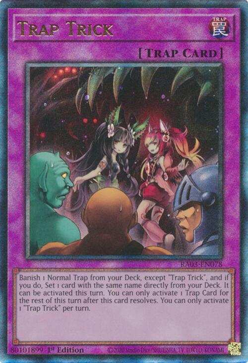 Trap Trick (UTR) [RA03-EN078] Prismatic Ultimate Rare