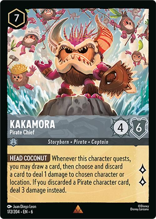 Kakamora - Pirate Chief (172/204) [Azurite Sea]