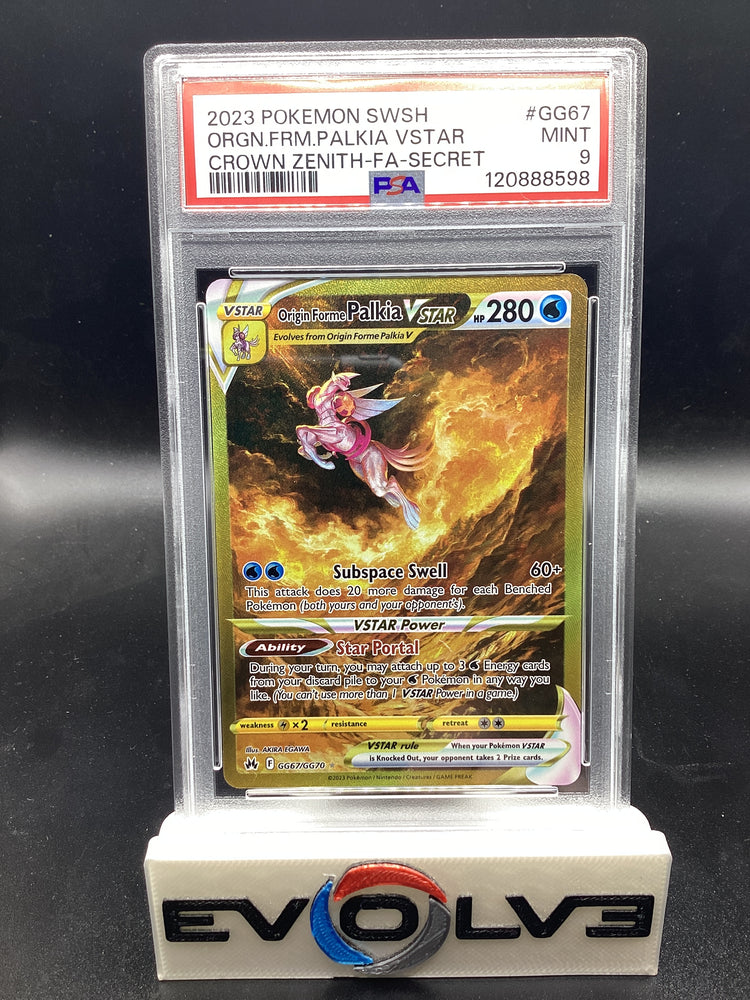Orgin Forme Palkia VSTAR (GG67/GG70) [Pokemon Sword & Shield: Crown Zenith Galarian Gallery] PSA 9