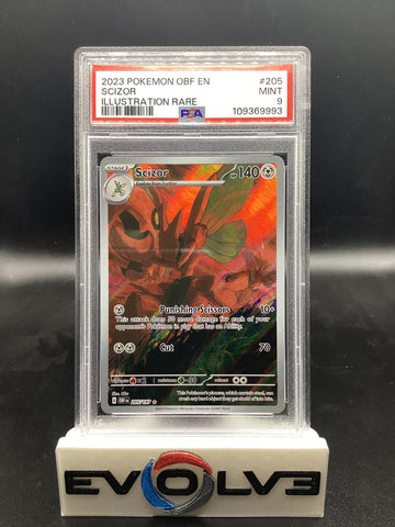 Scizor (205/197) [Pokemon Scarlet & Violet: Obsidian Flames] PSA 9