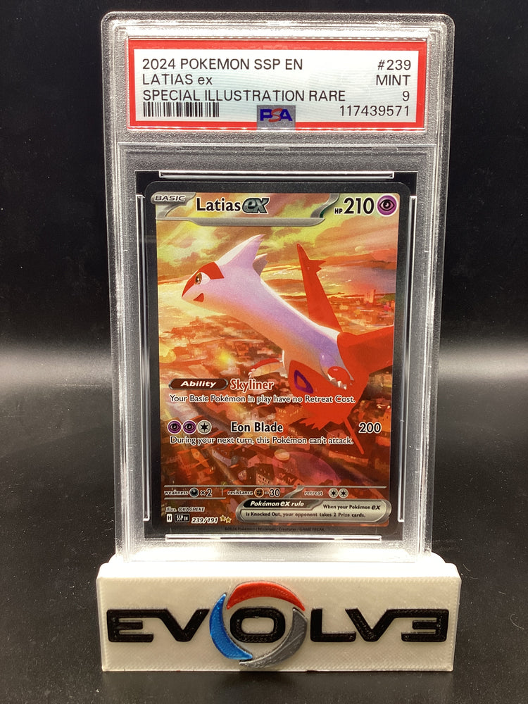 Latias ex (239/191) [Pokemon Scarlet & Violet: Surging Sparks] PSA 9