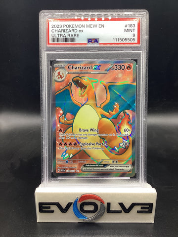 Charizard ex (183/165) [Pokemon Scarlet & Violet: 151] PSA 9
