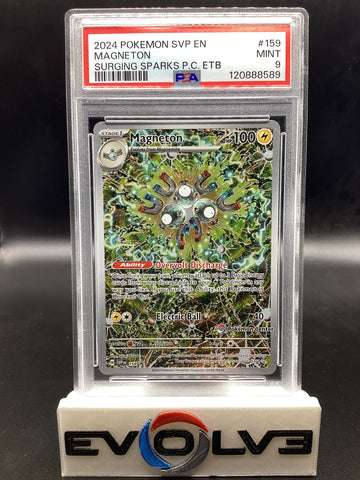 Magneton - Pokemon Center Stamped (159) [Pokemon Scarlet & Violet: Black Star Promos] PSA 9