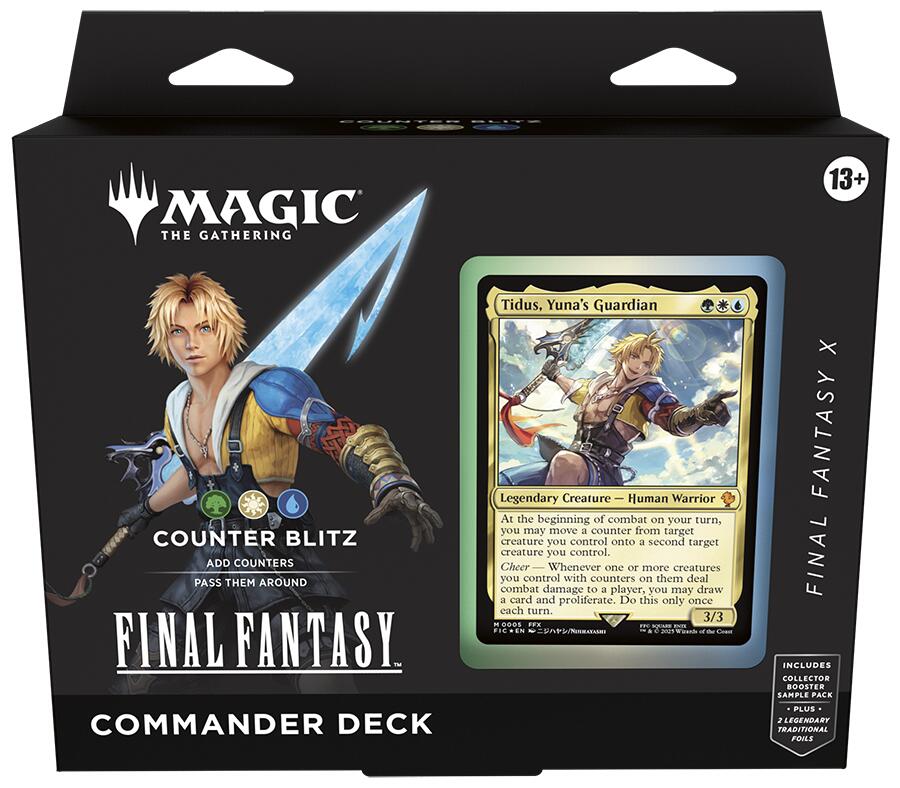 新品未開封FINAL FANTASY X COUNTER BLITZ カウンター FINAL FANTASY - Commander Deck (Counter Blitz FINAL FANTASY X)