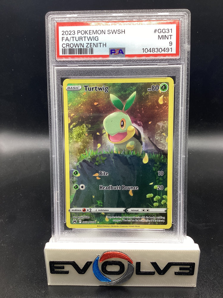 Turtwig (GG31/GG70) [Pokemon Sword & Shield: Crown Zenith Galarian Gallery] PSA 9