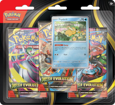 Mega Evolution - 3 Pack Blister (Psyduck)