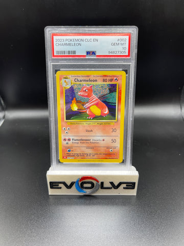 Charmeleon (002/034) [Pokémon: Classic] PSA 10