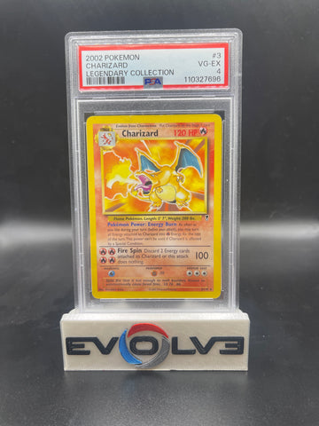 Charizard (003/110) [Pokémon: Legendary Collection] PSA 4
