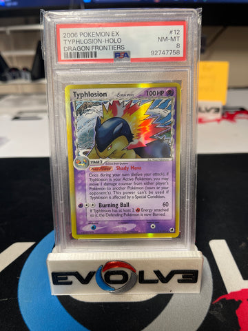 Typhlosion Delta Species (012/101) [Pokémon Dragon Frontiers] PSA 8