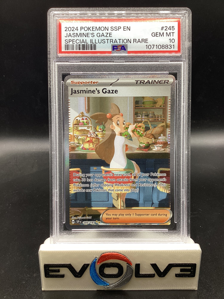 Jasmine's Gaze (245/191) [Pokemon Scarlet & Violet: Surging Sparks] PSA 10