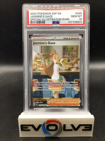 Jasmine's Gaze (245/191) [Pokemon Scarlet & Violet: Surging Sparks] PSA 10
