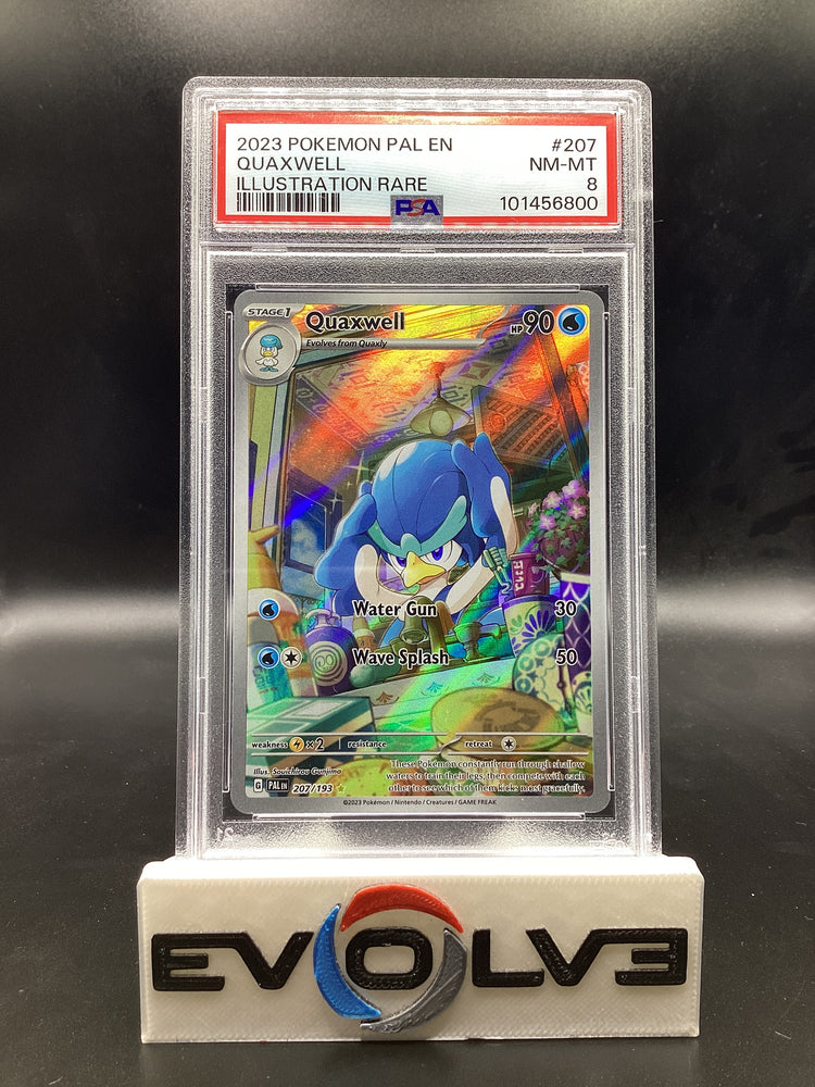 Quaxwell (207/193) [Pokemon Scarlet & Violet: Paldea Evolved] PSA 8