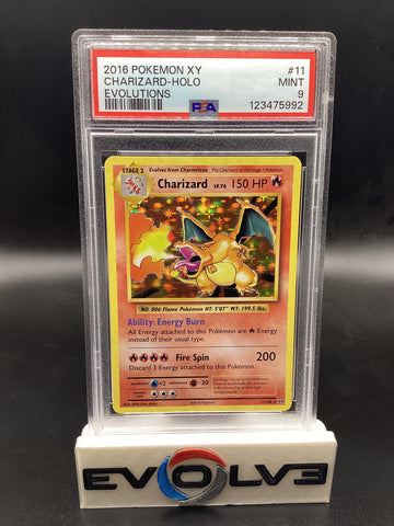 Charizard (11/108) [Pokemon X & Y: Evolutions] PSA 9