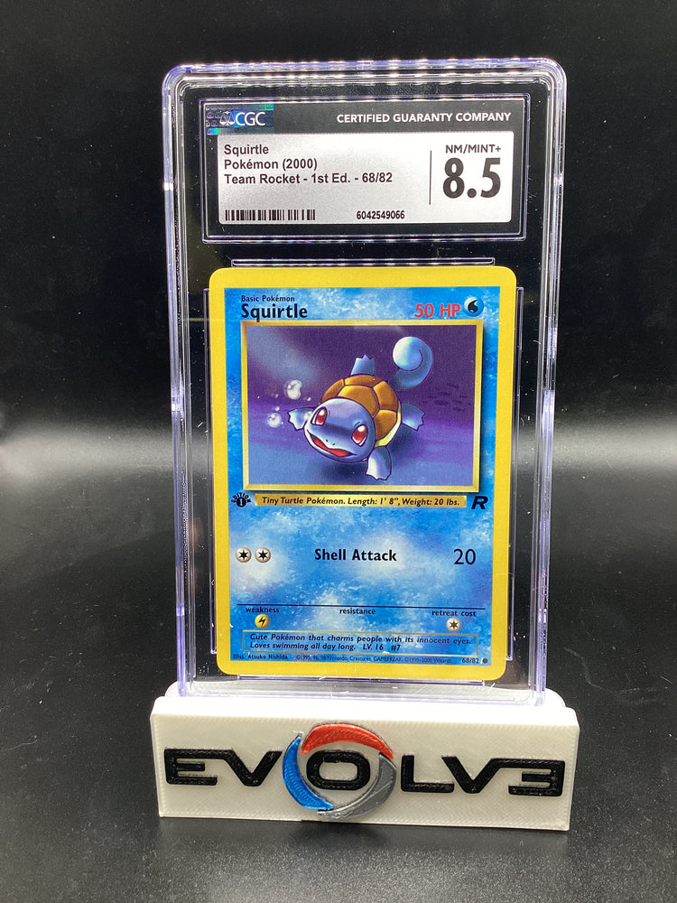Squirtle - 1st Edition (68/82) [Pokemon: Team Rocket 1st Edition] CGC 9.5