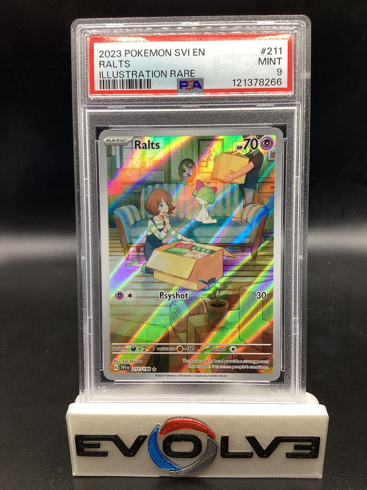 Ralts (211/198) [Pokemon Scarlet & Violet: Base Set] PSA 9