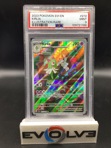 Kirlia (212/198) [Pokemon Scarlet & Violet: Base Set] PSA 9