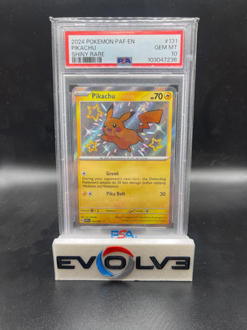 Pikachu (131/091) [Pokémon Scarlet & Violet: Paldean Fates] PSA 10