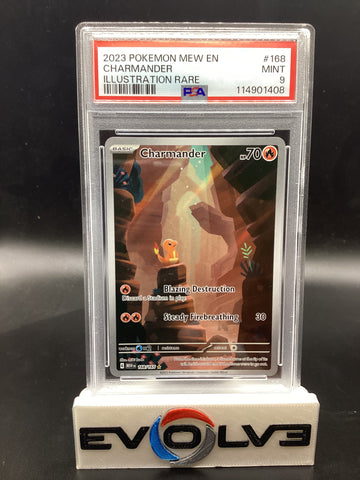 Charmander (168/165) [Pokemon Scarlet & Violet: 151] PSA 9