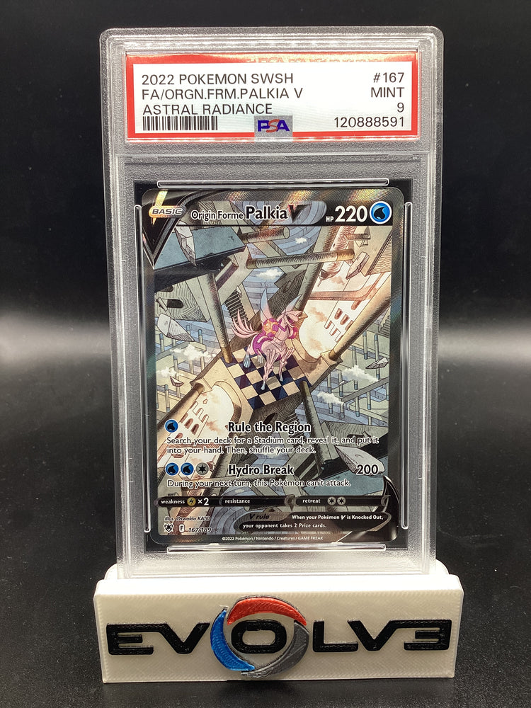 Origin Forme Palkia V (167/189) [Pokemon Sword & Shield: Astral Radiance] PSA 9