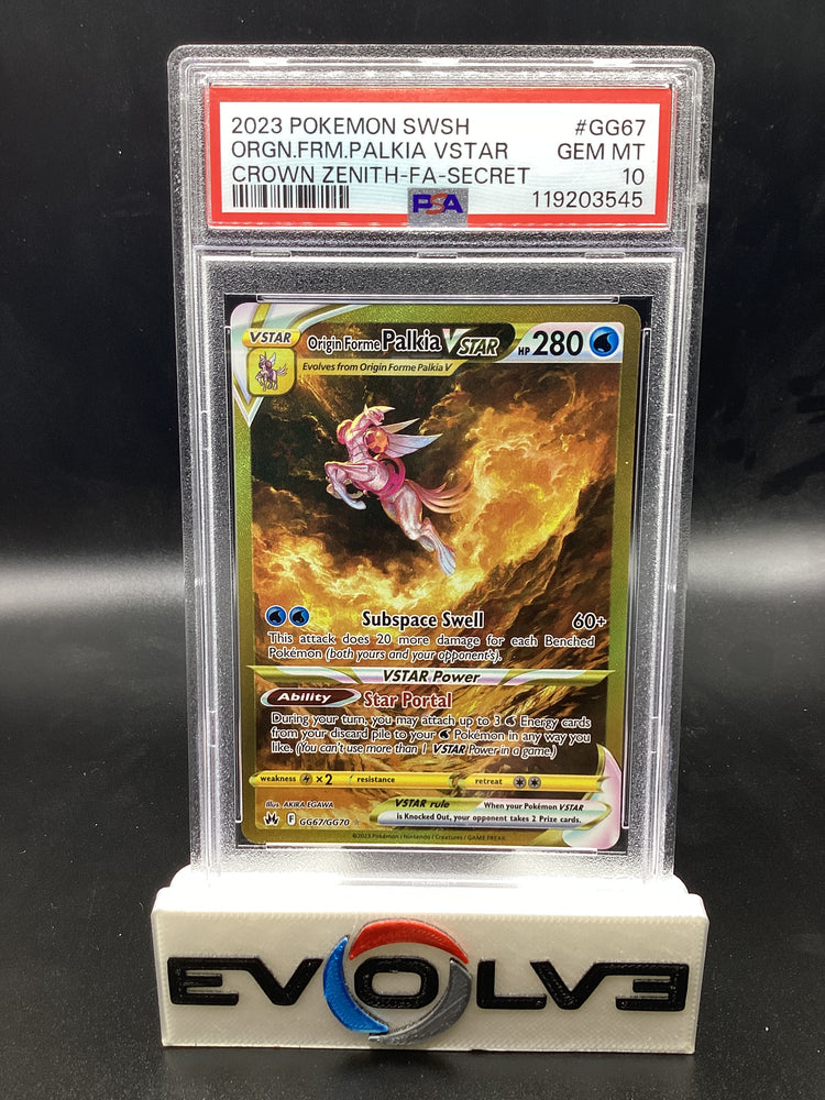 Origin Forme Palkia VSTAR (GG67/GG70) [Pokemon Sword & Shield: Crown Zenith Galarian Gallery] PSA 10