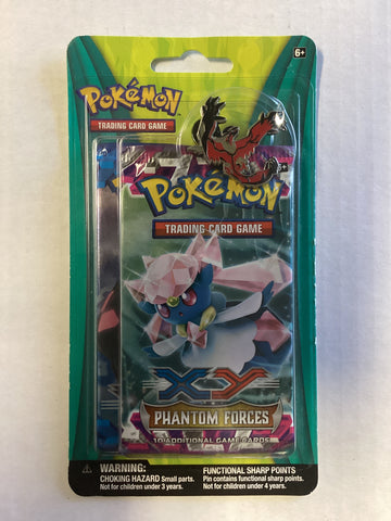 Pokémon: X&Y Base Set/Phantom Forces -  2 Pack Blister