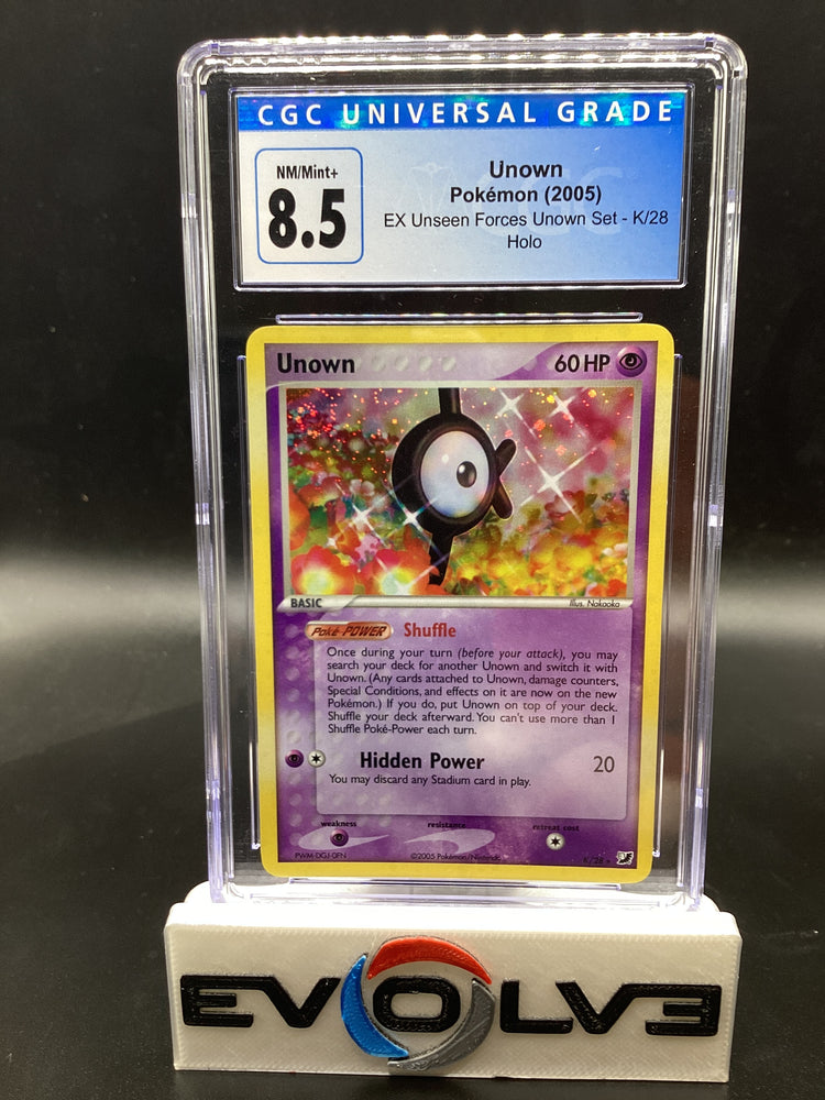 Unown (K/28) [Pokemon EX: Unseen Forces] CGC 8.5