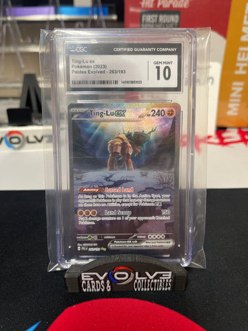 Ting-Lu ex (263/193) [Scarlet & Violet: Paldea Evolved] CGC Gem Mint 10