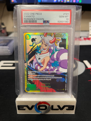 2022 One Piece - Yamato Romance Dawn - PSA 10