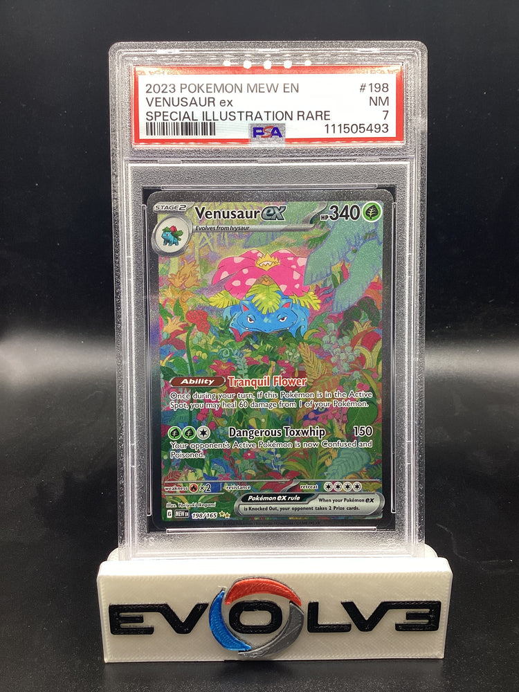 Venusaur ex (198/165) [Pokemon Scarlet & Violet: 151] PSA 7