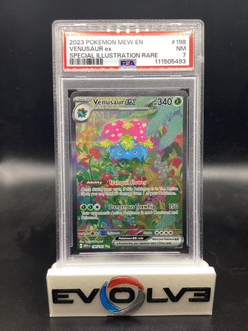 Venusaur ex (198/165) [Pokemon Scarlet & Violet: 151] PSA 7