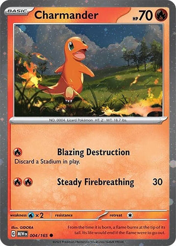 Charmander (004) (Cosmos Holo) [Scarlet & Violet: Black Star Promos]