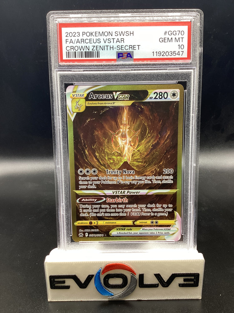 Arceus VSTAR (GG70/GG70) [Pokemon Sword & Shield: Crown Zenith Galarian Gallery] PSA 10
