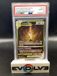Arceus VSTAR (GG70/GG70) [Pokemon Sword & Shield: Crown Zenith Galarian Gallery] PSA 10