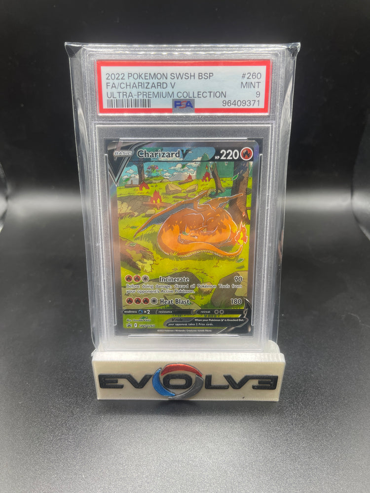 Charizard V (SWSH260) [Pokémon SWSH: Black Star Promo] PSA 9