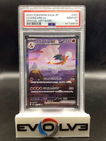 Charizard ex (201/165) [Japanese Pokemon: 151] PSA 10