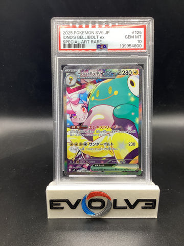 Iono's Bellibolt ex (125/100) [Japanese Pokemon: Battle Partners] PSA 10